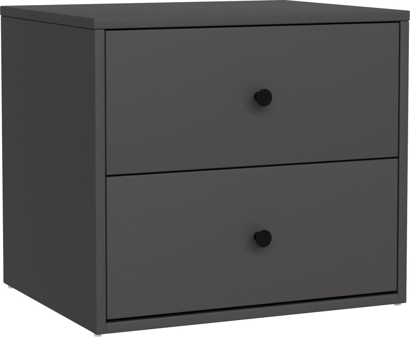 

Тумба Mio Tesoro Мини 2 ящика 2.07.03.050.2 (черный)