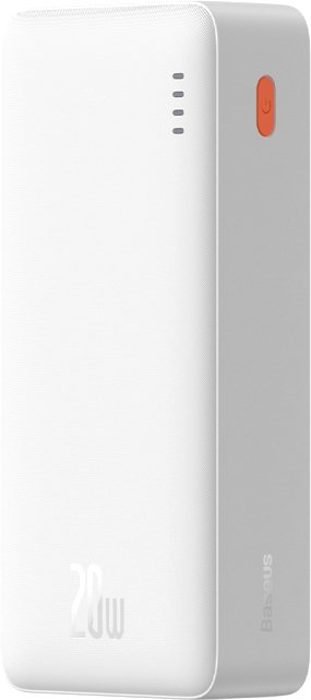 

Внешний аккумулятор Baseus Airpow Fast Charge Power Bank 20W 30000mAh (белый)