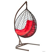 Подвесное кресло LetoLux Liverpool Comfort (шоколад/красный)