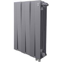 Биметаллический радиатор Royal Thermo PianoForte 500 VDR Silver Satin (6 секций)