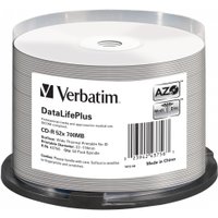 CD-R диск Verbatim 700Mb 52x 43756 (50 шт.)