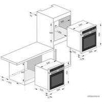 Газовый духовой шкаф Kaiser EG 6345 ElfEm