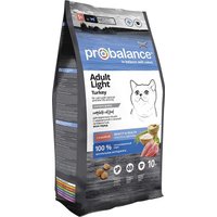 Сухой корм для кошек Probalance Light Turkey Корм сухой д/ кошек с индейкой 10 кг