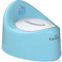 Детский горшок Kidwick Ракушка KW030202 (голубой/белый)