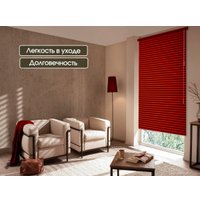 Жалюзи горизонтальные АС МАРТ 44 72x160 (красный)