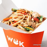  WOK Курица в соусе терияки с лапшой удон