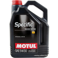 Моторное масло Motul Specific VW 504.00/507.00 5W30 5л