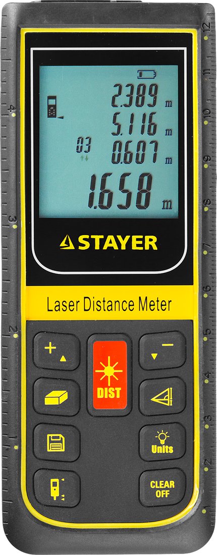 

Лазерный дальномер Stayer Professional ProControl SDL-100 34959