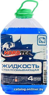 Стеклоомывающая жидкость NordTec -15C 4л