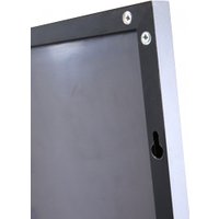 Зеркало Континент Роул 50x176 (в черной алюминиевой раме)