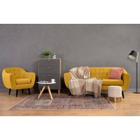 Диван Divan Роттердам-3 Velvet Yellow 85423 (желтый)