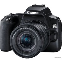 Зеркальный фотоаппарат Canon EOS 250D Kit 18-55 IS STM (черный)