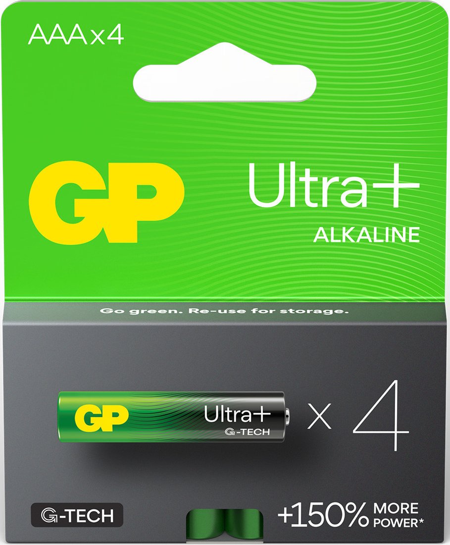 Батарейка GP GP Ultra+ LR03/24AUPETA21-2GSB4