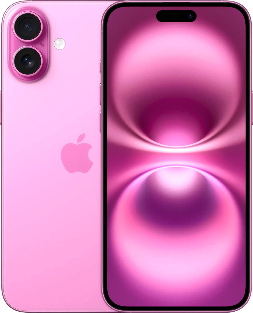 Телефон Apple iPhone 16 Plus Dual SIM 128GB (розовый)