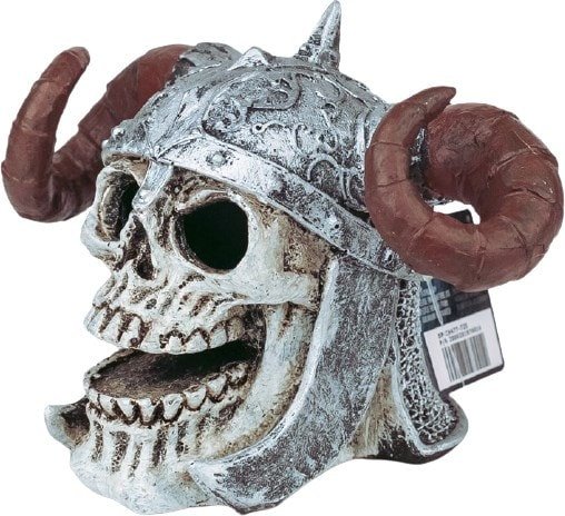 

Декорация Silver Berg Череп в шлеме 16x11x11.5 cм №725