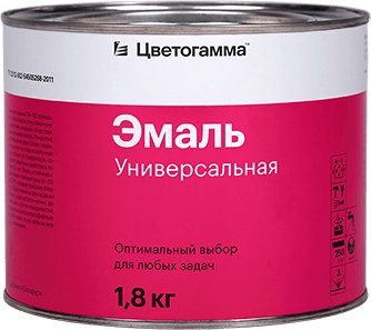 

Эмаль Цветогамма ПФ-115 ТУ 1.8 кг (голубой)