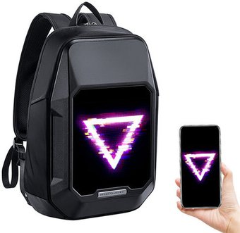 Городской рюкзак Divoom Cyberbag Pixel Art LED