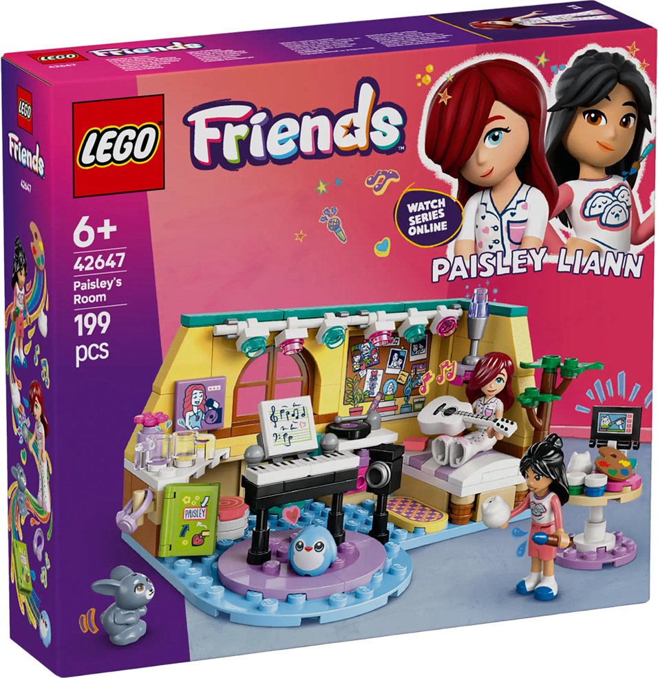 

Конструктор LEGO Friends 42647 Комната Пейсли