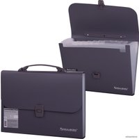 Папка-портфель BRAUBERG 221438 (серый)