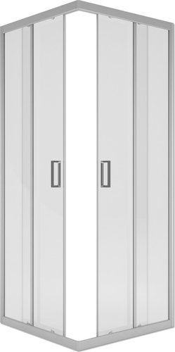 Душевой уголок Метакам Universal 90x90 KKS_016265 (серый/прозрачное стекло)