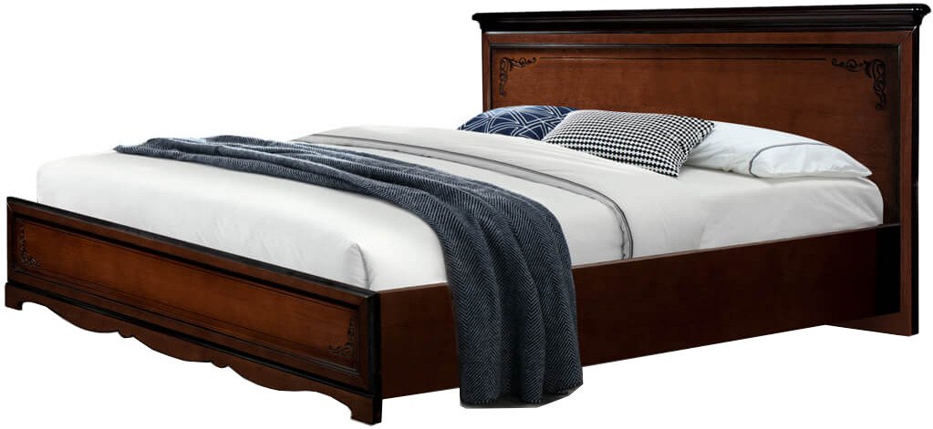 

Кровать Гомельдрев Лолита ГМ 8804В-01 140x200 (дуб/махагон)