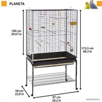Клетка Ferplast Planeta 52066817