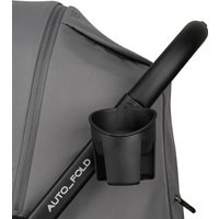 Коляска прогулочная «книга» Indigo Wind (темно-серый)