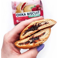 Протеиновый бисквит/панкейк Chikalab Лесная малина (50 г)