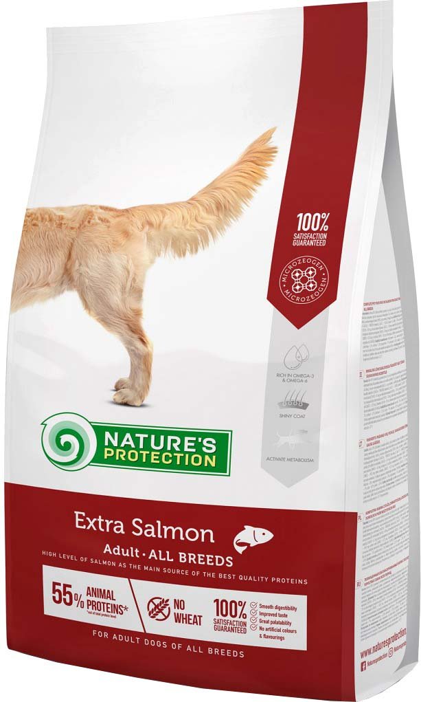 

Сухой корм для собак Nature's Protection Extra Salmon Adult All Breeds NPS45752 12 кг