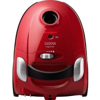 Пылесос Shivaki VCB 316 (с мешком, красный)