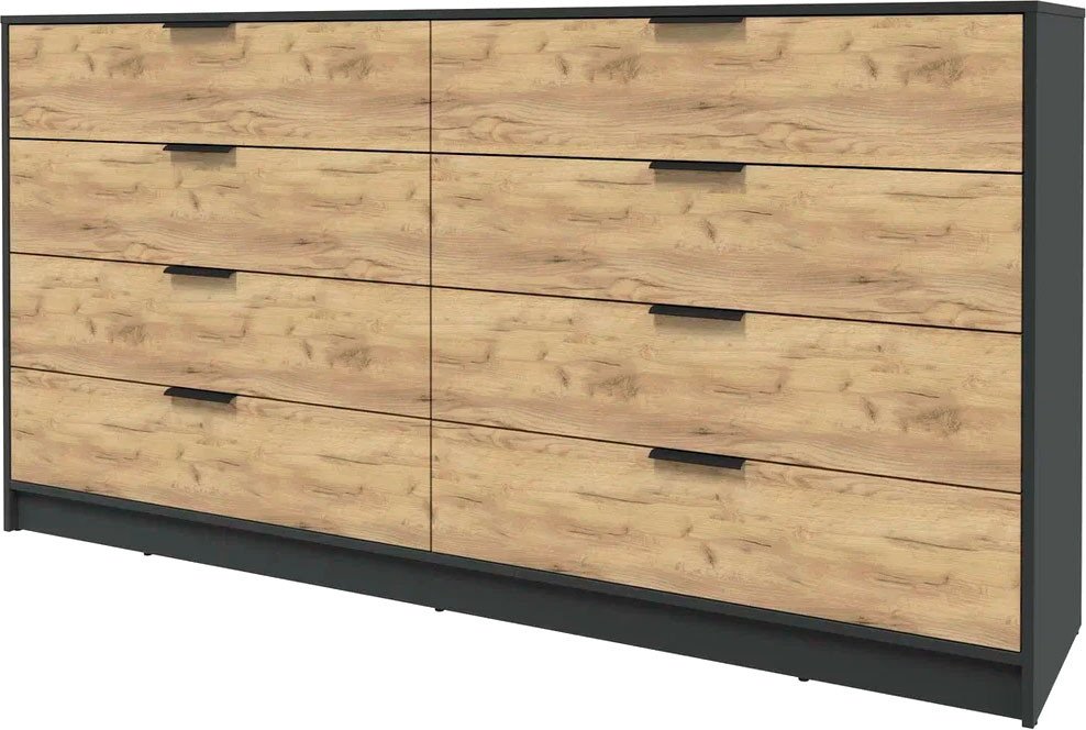 

Комод Интерлиния Концепт КТ-К197 (дуб золотой/антрацит)