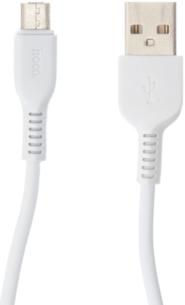 

Кабель Hoco X13 microUSB (1 м, белый)