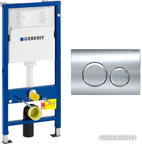 Инсталляция для унитаза Geberit DuoFix Delta20 458.103.00.1+115.127.21.1