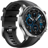 Умные часы HONOR Watch 5 Pro (черный, с черным силиконовым ремешком, китайская версия)