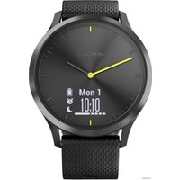 Гибридные умные часы Garmin Vivomove HR Sport L (черный)