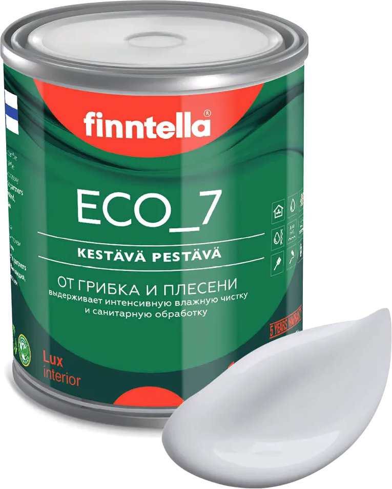 

Краска Finntella Eco 7 Pikkukivi F-09-2-1-FL048 0.9 л (светло-серый)