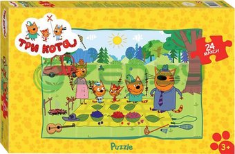 Step Puzzle Maxi Три кота 90033 (24 эл)