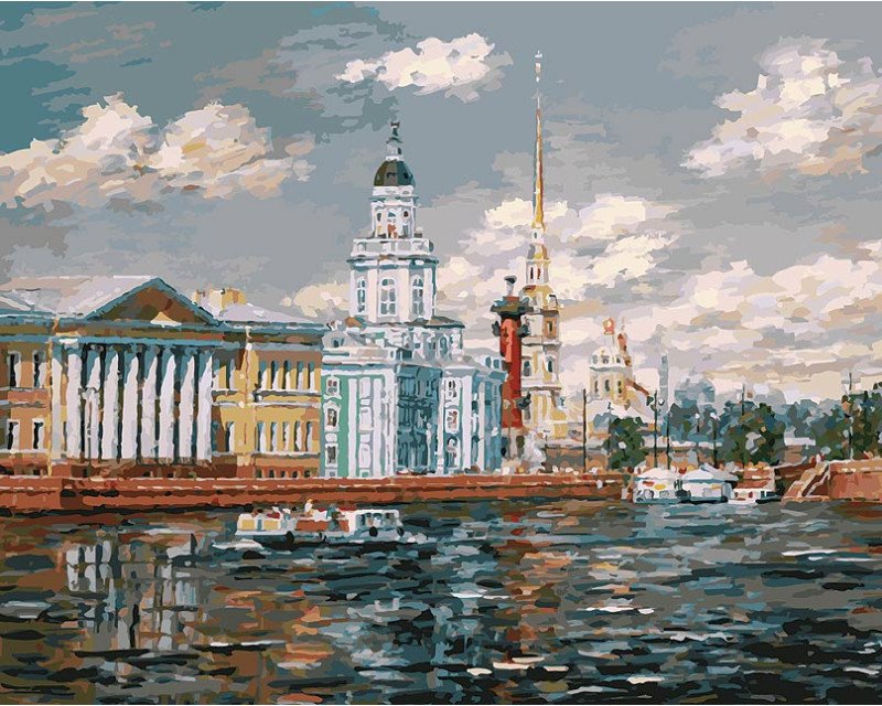 

Картина по номерам Белоснежка Кунсткамера 077-AB