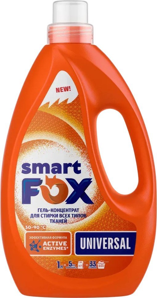 

Гель для стирки Smart FOX Universal 190005 (1 л)