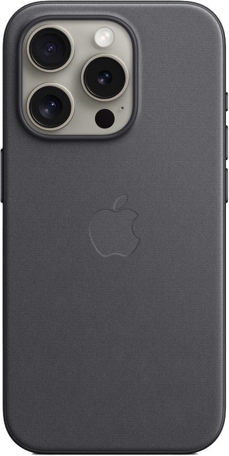 

Чехол для телефона Apple MagSafe FineWoven Case для iPhone 15 Pro (черный)