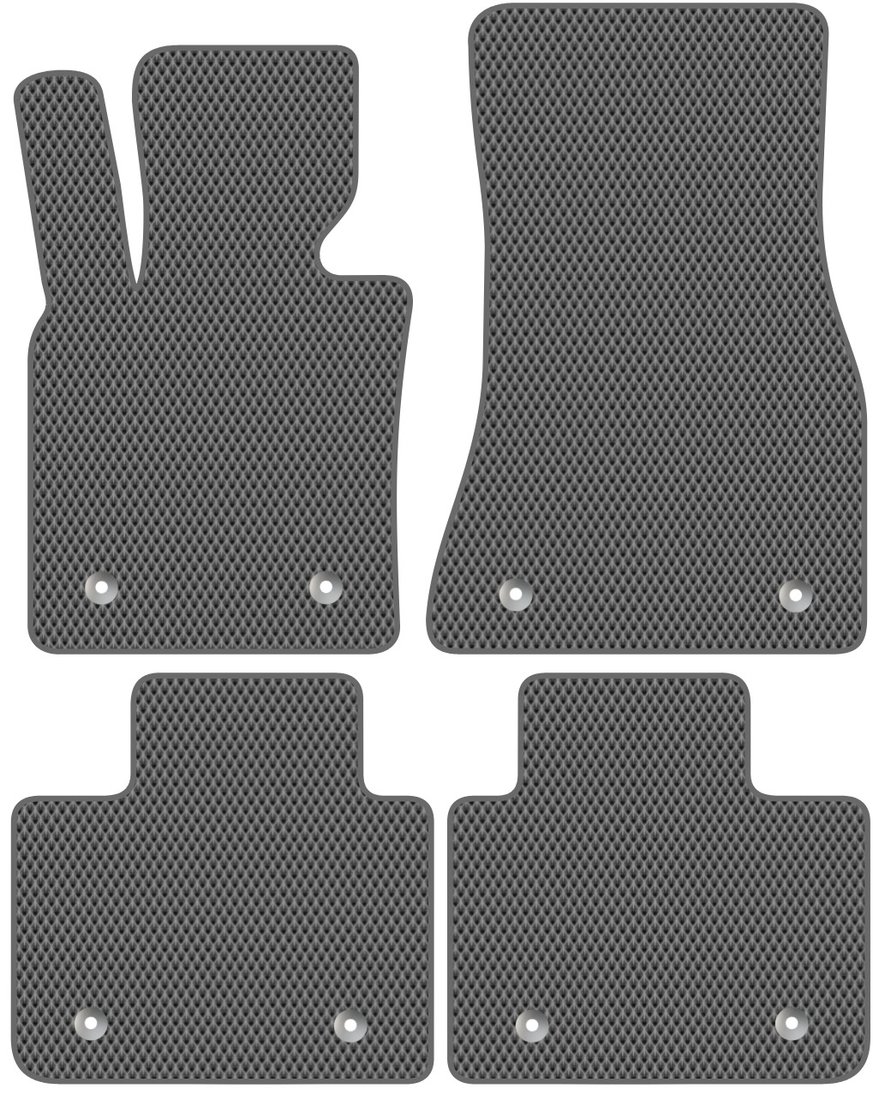 

Комплект ковриков для авто Alicosta Cadillac CT6 (седан) 2015 - Н.В. (серый, ромб)