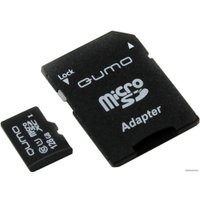 Карта памяти QUMO QM128GMICSDXC10U1 microSDXC 128GB + адаптер