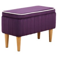 Банкетка MONOFIX Амма с ящиком (фиолетовый №25)