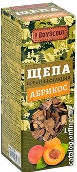 Щепа для копчения BoyScout Абрикос 61199 (1 л)