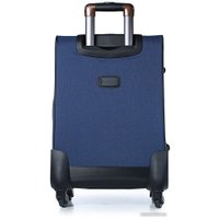 Чемодан-спиннер Galanteya 3014 23с1406к45 (темно-синий/черный)