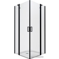 Душевой уголок Triton Тау-Блэк 90x90 (черный, без поддона)