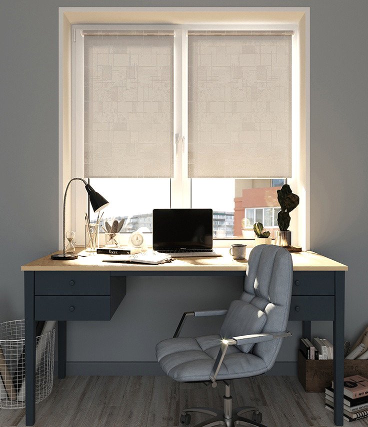 

Рулонные шторы Legrand Акцент 90x175 (сталь)