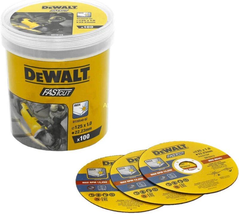 

Набор отрезных дисков DeWalt DT20540