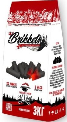 

Угольные брикеты Brikkets Угольные (3 кг)