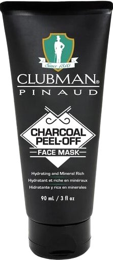 Clubman Очищающая угольная Charcoal Peel-Off Face Mask 90 мл